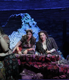 Mercedes in Carmen at The Metroplitan Opera. Photo: Ken Howard